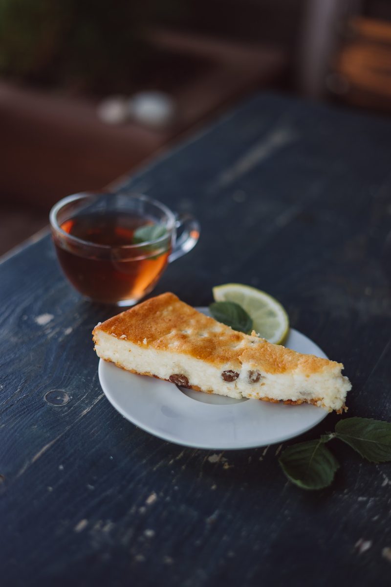 Чай и домашний пирог